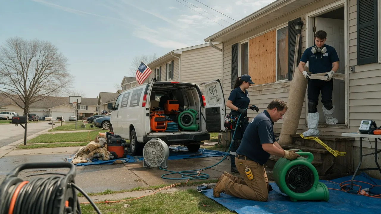 Water Damage Restoration in Van Wert, OH near me